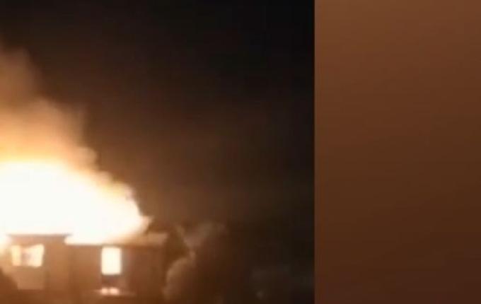 Casa de vereador de Paraíso é completamente destruída por incêndio