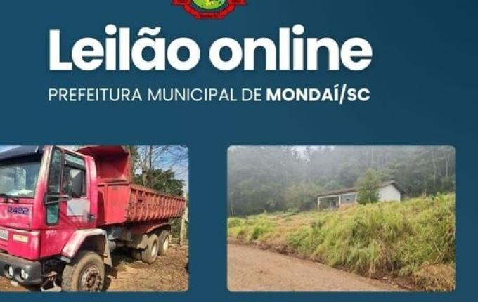 Mondaí arrecada R$ 800 mil com leilão e investe em novas máquinas e obras