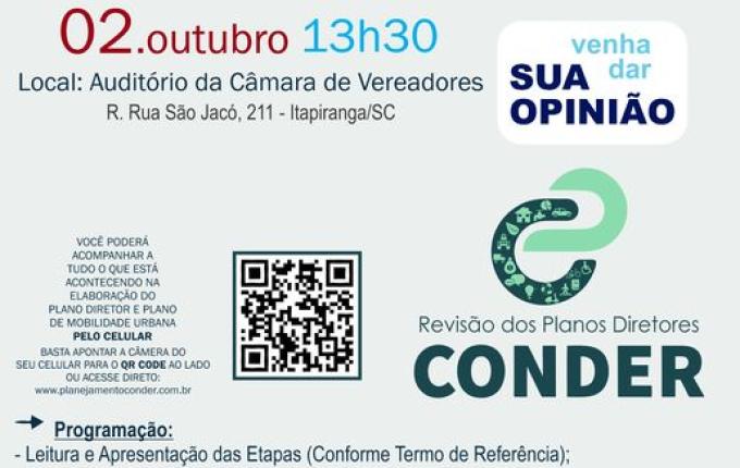 Itapiranga conclui 3ª etapa do Plano Diretor com audiência pública