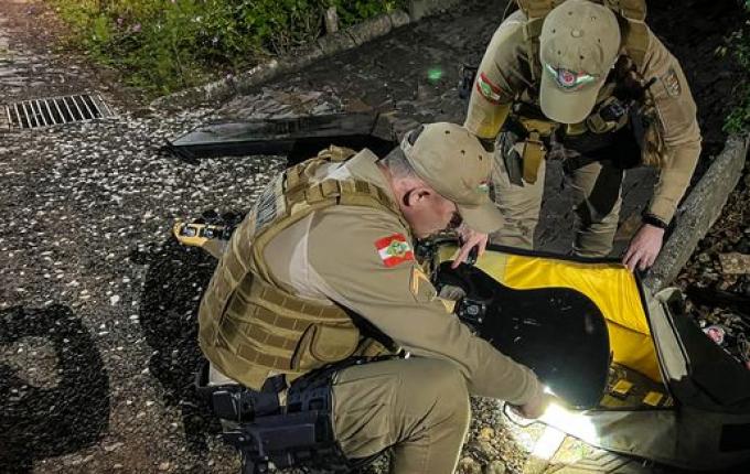 PM recupera objetos de furto e prende autores em São Miguel do Oeste