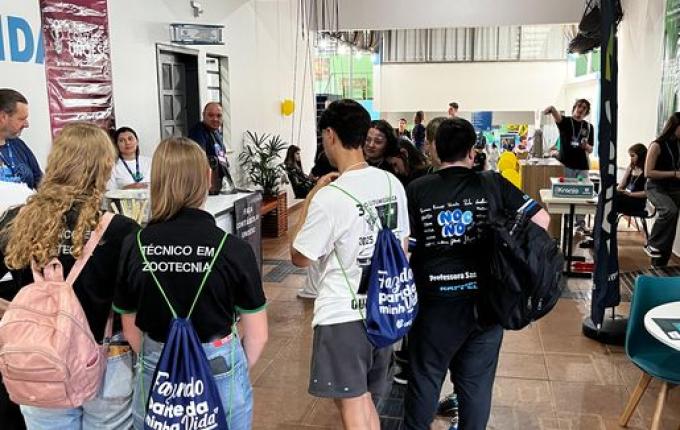 Unoesc Day já recebeu cerca de 3 mil estudantes em São Miguel do Oeste