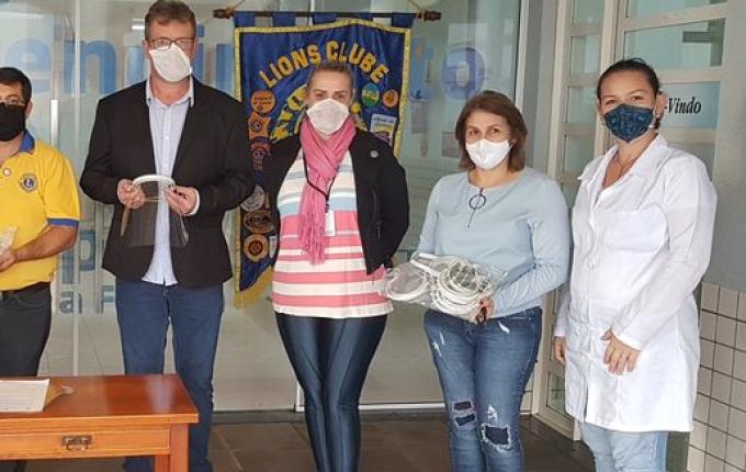 Lions Clube entrega EPIs para hospitais da região
