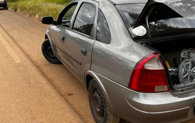 VÍDEO: Polícia Militar recupera veículo em menos de 12h após o furto em SMO