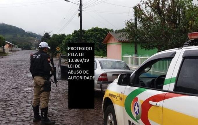 Homem condenado por estupro e estelionato é abordado e preso pela PMR na SC 283 em Riqueza