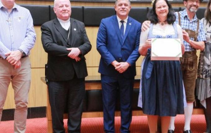 Itapiranga e São João do Oeste recebem homenagem na Alesc