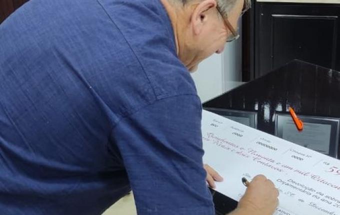 Legislativo de São José do Cedro devolveu cerca de 590 mil reais para a Administração