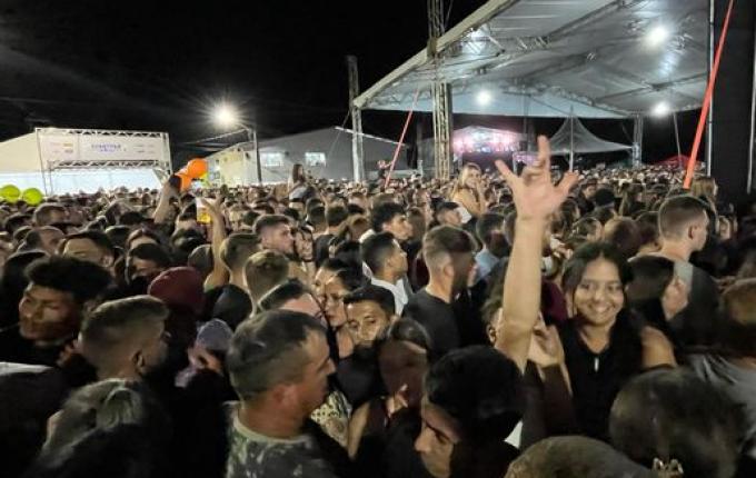 Público relata problemas no show de Lauana Prado. CCO emite nota oficial