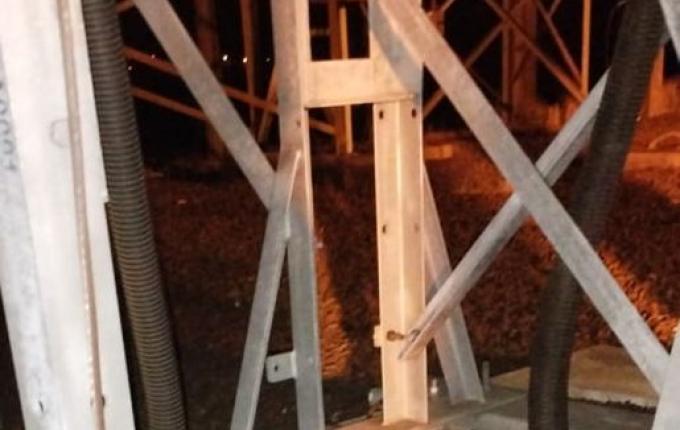 Gato provoca queda de energia elétrica na subestação da Celesc em São José do Cedro