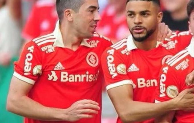 Inter atropela o Atlético-MG na etapa inicial e entra no G-6 do Brasileirão