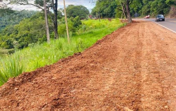 Itapiranga investe em projeto de ciclovia na SC 163