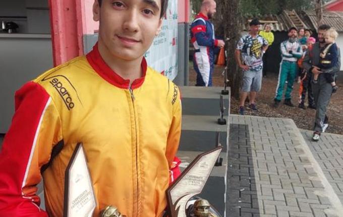 Cedrense se prepara para disputar o Paranaense e Catarinense de Kart