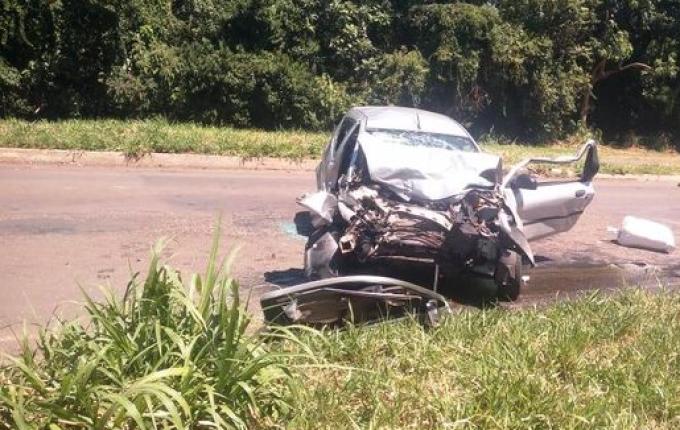 Grave acidente deixa feridos e uma mulher morta na BR-163, em Guaraciaba