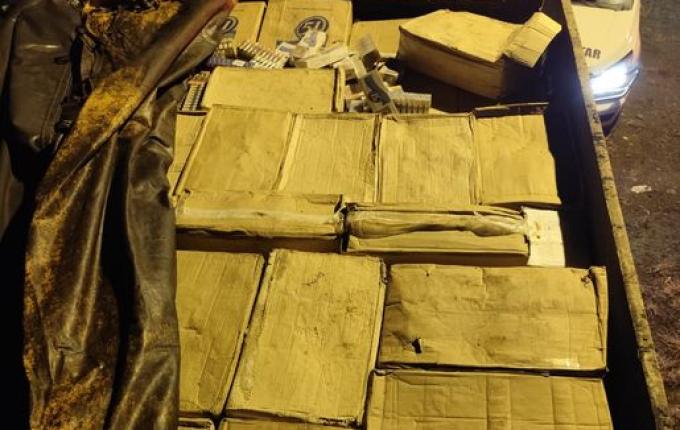 Ação conjunta apreende caminhão com carga ilegal em Barracão (PR)