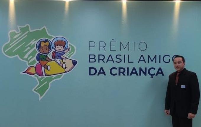 VÍDEO: cedrense se destaca no Prêmio Brasil Amigo da Criança do Governo Federal