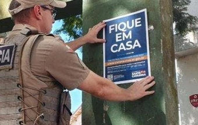 CORONAVÍRUS: PMSC vai exercer poder de autoridade de saúde