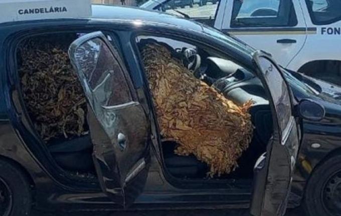 Homem é preso após ser flagrado transportando tabaco furtado no RS
