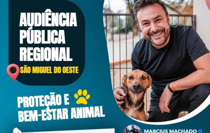 Alesc promove audiência pública sobre causa animal em SMO nesta sexta