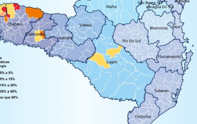 Condições climáticas deixam 14 mil unidades sem luz na Região