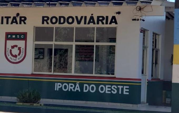 Motorista é preso por embriaguez ao volante na SC 163