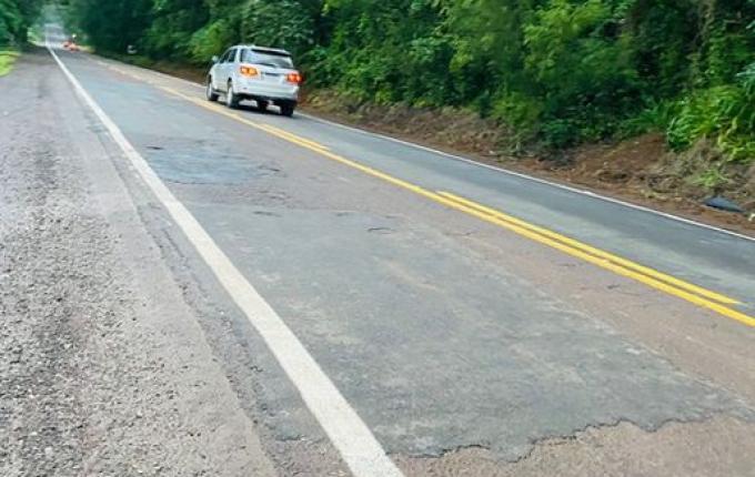 Investimento na recuperação da SC 163 supera 10 milhões de reais