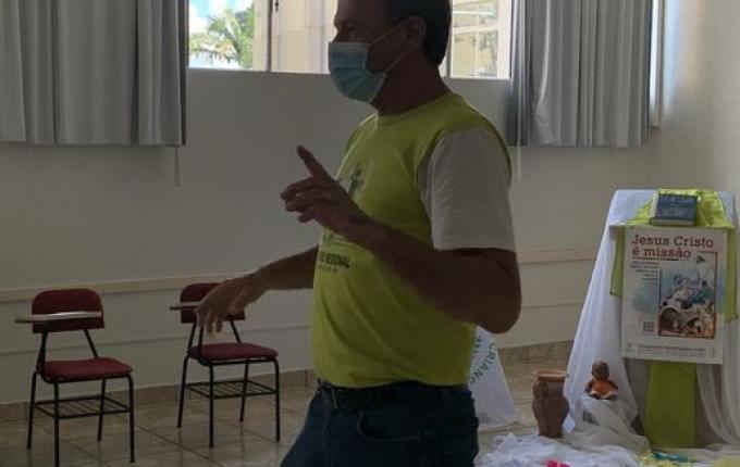 Coordenador Nacional da Pastoral da Crianças participa de encontro em SMOeste