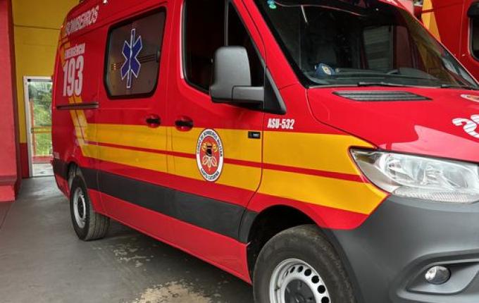 Quartel do Corpo de Bombeiros de Campo Erê recebe nova viatura