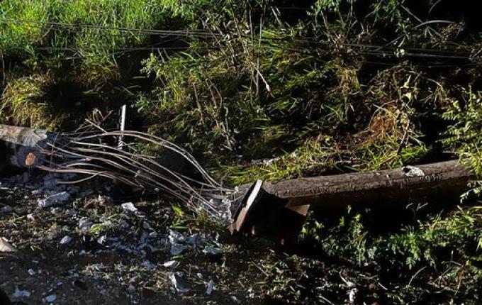 Cerca de 6 mil unidades ficaram sem energia após acidente em SMOeste