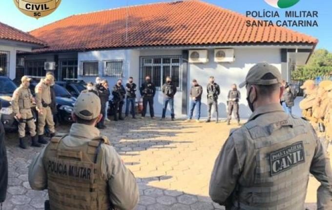 Polícia Civil e Militar desencadeiam 'Operação Disparo', em Maravilha