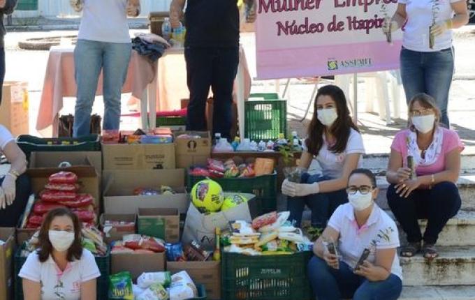 Núcleo da Mulher Empresária de Itapiranga realiza campanha Páscoa Solidária