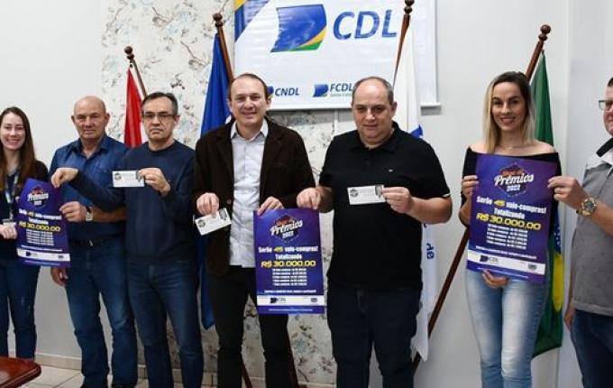 CDL e prefeitura lançam campanha Show de Prêmios 2022