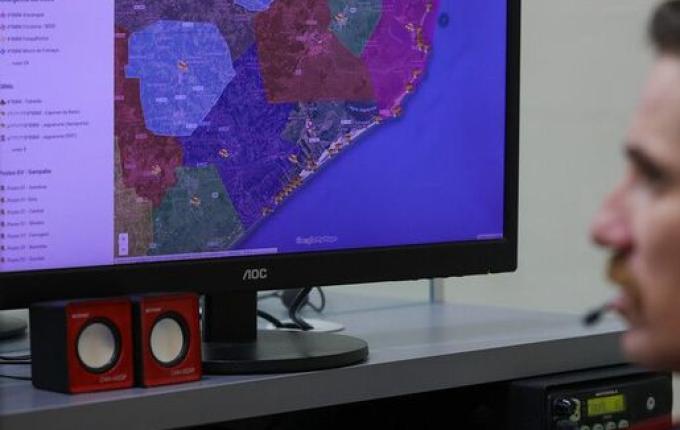 Bombeiros são acionados para acidente na BR-282, mas chamado era trote