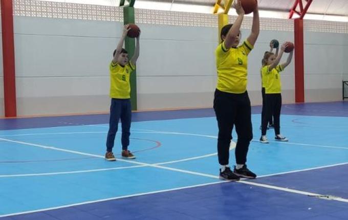 Prefeitura de SJCedro inaugura ginásio do CEBEM São Cristóvão