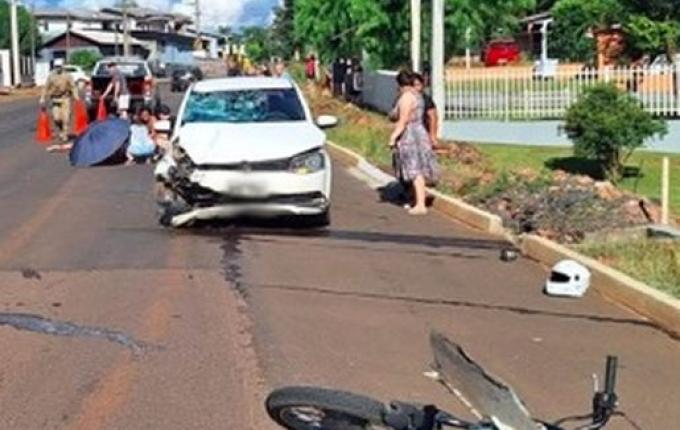 Menino de 10 anos morre em acidente na SC-283, em Concórdia