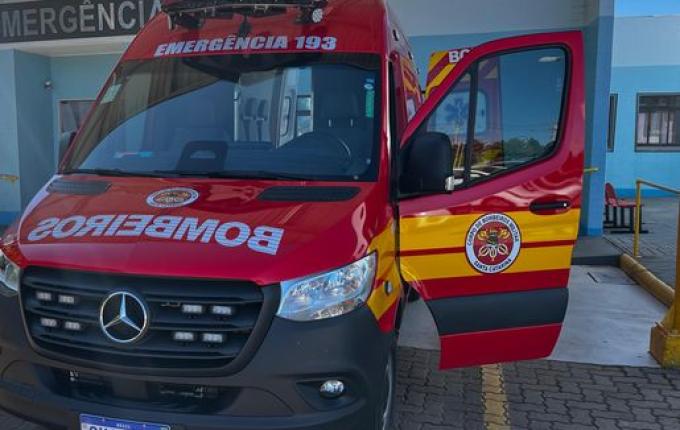 Trabalhador fica em estado grave em queda de poste na BR-163