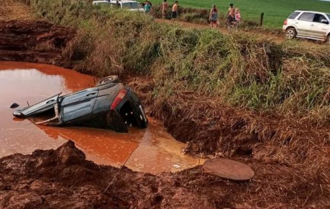 Homem morre e dois ficam feridos em grave acidente em Abelardo Luz