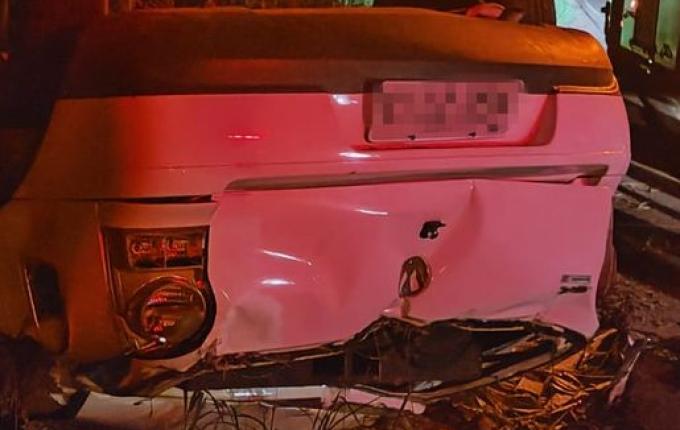 Capotamento de veículo deixa uma vítima fatal no interior de Palmitos