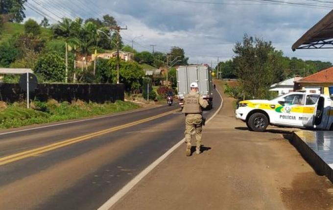 PMRv realiza operação contra uso irregular de escapamentos em motos