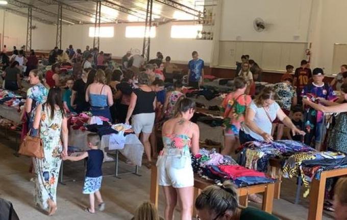 Valores arrecadados em brechó devem contemplar 400 crianças