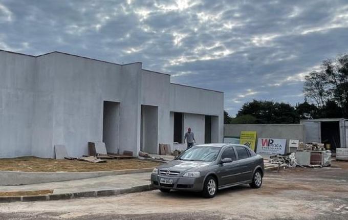 Obras da nova sede do CAPS em São Miguel do Oeste estão na reta final