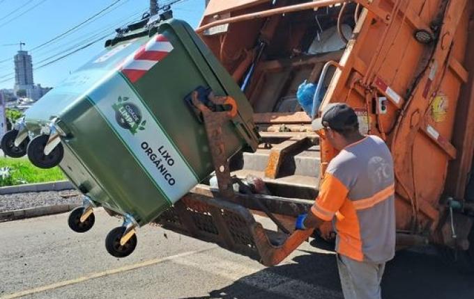Contêineres para lixo orgânico entrarão em operação no bairro Progresso em SMOeste
