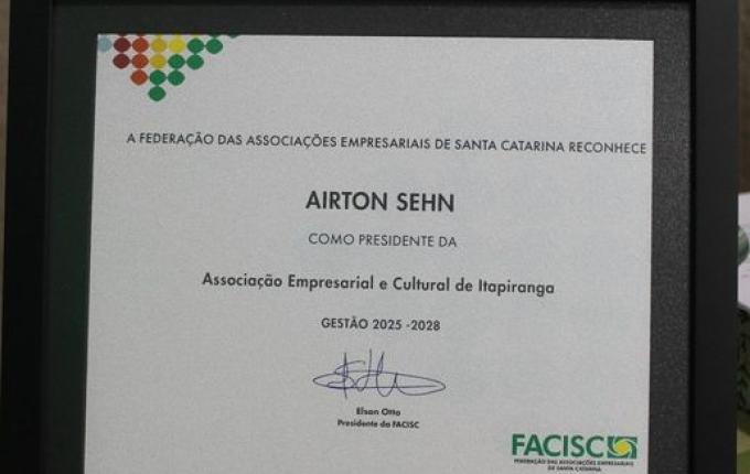 Novo Presidente da Assemit toma posse em evento em Itapiranga