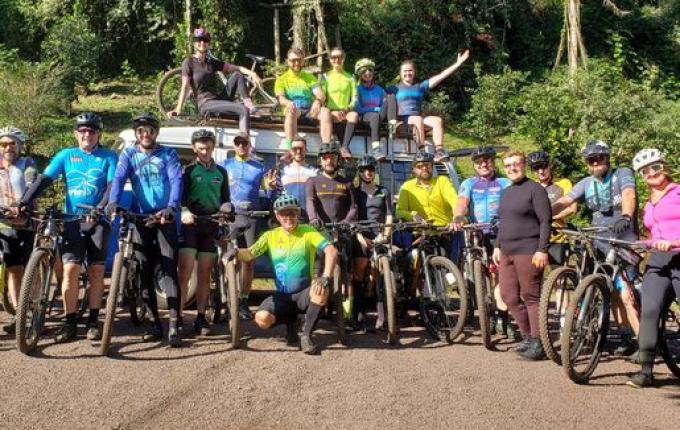 Ciclistas da região participam de Rota da Sustentabilidade