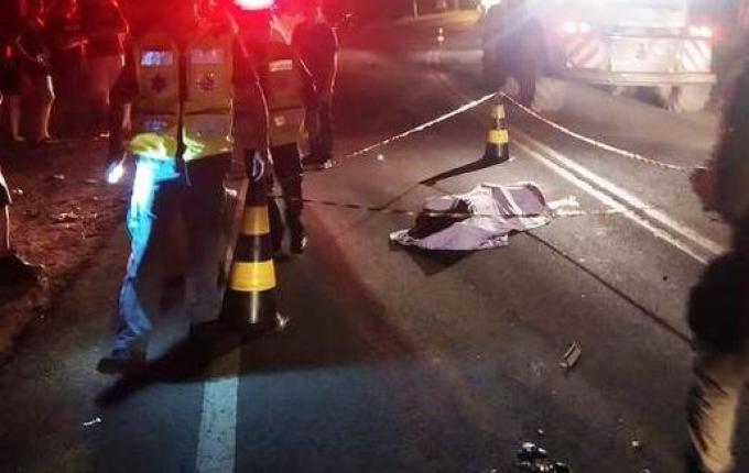 Atropelamento na SC-159 deixa homem morto