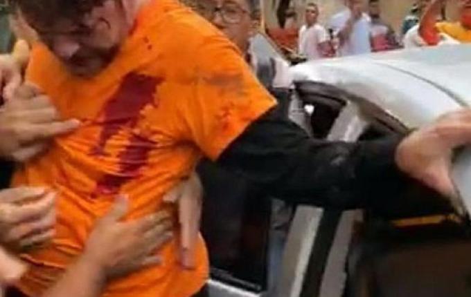 VÍDEO: Senador tenta entrar em batalhão com retroescavadeira e é baleado