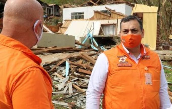 Defesa Civil presta auxílio humanitário a municípios atingidos por eventos climáticos