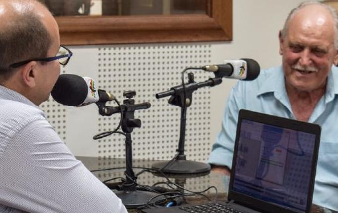 Retrato Falado recebe mais um pioneiro de São Miguel do Oeste