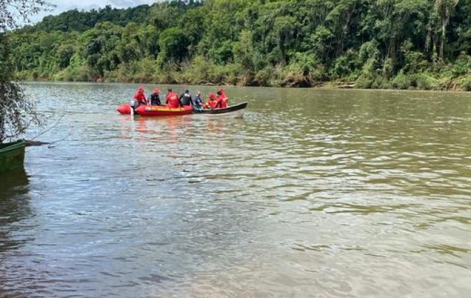 Corpo de jovem que caiu no rio em Barra do Guarita é localizado