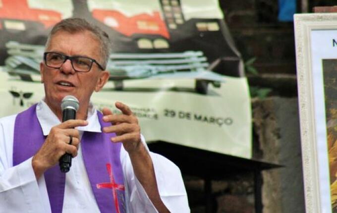 Campanha da Fraternidade é destacada durante missa na Gruta de SMO