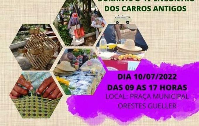 Departamento cultural promove a feira de Artesanato