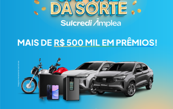 Sulcredi Âmplea lança campanha "Capital da Sorte"